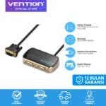 Vention VGA Splitter 1 In 2 Out 1920x1440 250MHz Aluminium Alloy DBABF