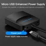 Vention VGA to HDMI Converter with Audio and Micro USB Power 0.15M ACEBO