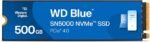 WD Blue SN5000 500GB NVMe PCIe Gen4 M.2 SSD WDS500G4B0E