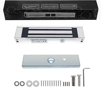 Zkteco 180B 180kg Single Door Magnetic Lock 12V DC 180B