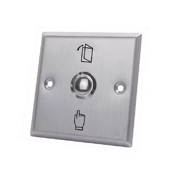 Zkteco E6 Plastic Exit Switch NO/COM 86x86mm E6