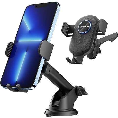 Vention KSAB0 One-Touch Car Mount Suction Cup & Y-Clip