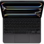 Apple Magic Keyboard for iPad Pro 11-inch (M4) Aluminum Palm Rest Haptic Trackpad Black MWR03LL/A