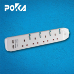 Blueedge BE-304 4-Way Extension Socket 13A Individual Switches BL 4WAY