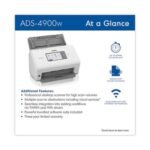 Brother ADS-4900W High-Speed Desktop Scanner, 60ppm, Duplex, 100-Sheet ADF Brother ADS-4900W
