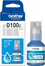 Brother BTD100C Cyan Ink Bottle 5000 Page Yield BTD100C