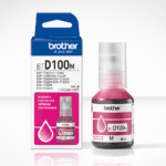 Brother BTD100M Magenta Dye Ink Bottle 5000 Page Yield BTD100M