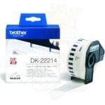 Brother DK-22214 Continuous Paper Tape 12mm x 30.48m DK-22214