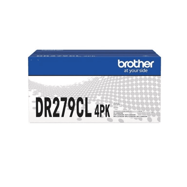 Brother DR-279CL Drum Unit 4-Color Pack 20,000 Page Yield DR-279CL