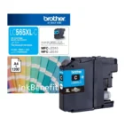 Brother LC-565XL C High Yield Cyan Ink Cartridge (1,200 Pages) LC-565XL C