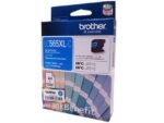 Brother LC-565XL C High Yield Cyan Ink Cartridge (1,200 Pages) LC-565XL C