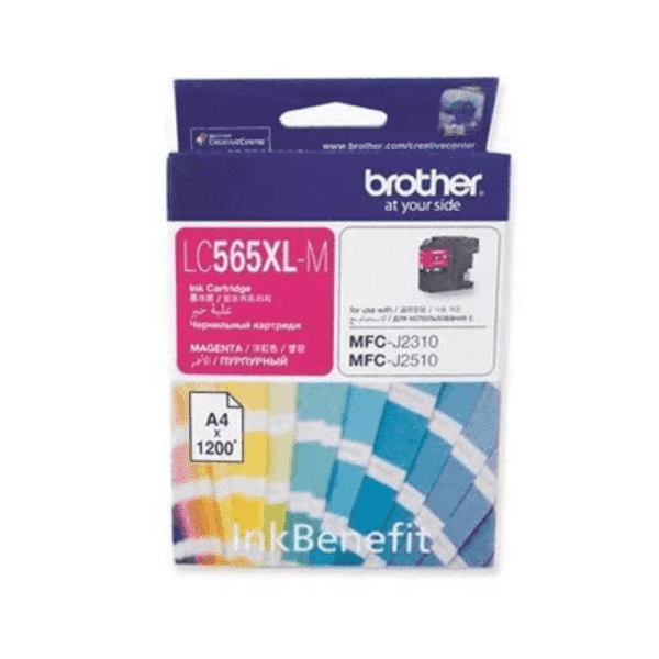 Brother LC-565XL M Magenta High Yield Ink Cartridge 1200 Pages LC-565XL M