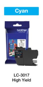 Brother LC-673C Cyan Ink Cartridge 550 Page Yield LC-673C
