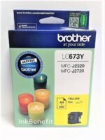 Brother LC-673Y Yellow Ink Cartridge 550 Page Yield LC-673Y