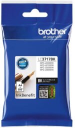 Brother LC3717BK Black Ink Cartridge 550 Pages LC3717BK