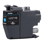 Brother LC3717C Cyan Ink Cartridge 550 Page Yield LC3717C