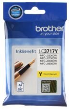 Brother LC3717Y Yellow Ink Cartridge 550 Page Yield LC3717Y