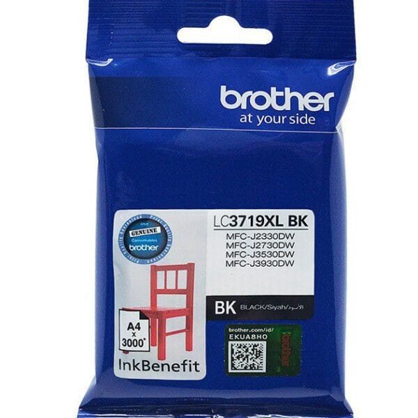 Brother LC3719XLBK High Yield Black Ink Cartridge 3000 Pages LC3719XLBK