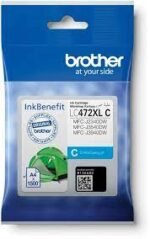 Brother LC472XLC Cyan High Yield Ink Cartridge 1500 Pages LC472XLC