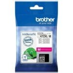 Brother LC472XLM High Yield Magenta Ink Cartridge (1,500 Pages) LC472XLM