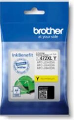Brother LC472XLY High Yield Yellow Ink Cartridge 1500 Pages LC472XLY