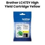 Brother LC472XLY High Yield Yellow Ink Cartridge 1500 Pages LC472XLY