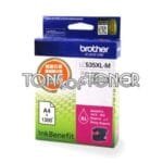 Brother LC535XL Magenta High Yield Ink Cartridge 1,300 Pages LC535XL M