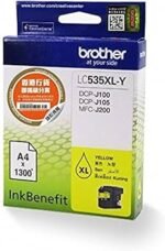 Brother LC535XL Yellow High Yield Ink Cartridge 1300 Pages LC535XL Y