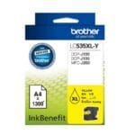 Brother LC535XL Yellow High Yield Ink Cartridge 1300 Pages LC535XL Y