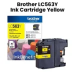 Brother LC563Y Ink Cartridge Yellow High Yield 600 Pages LC563Y