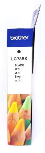 Brother LC73BK High Yield Black Ink Cartridge (600 Pages) LC73BK