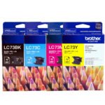 Brother LC73C Cyan Ink Cartridge, High Yield 600 Pages LC73C