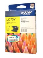 Brother LC73Y High Yield Yellow Ink Cartridge (600 Pages) LC73Y