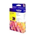 Brother LC73Y High Yield Yellow Ink Cartridge (600 Pages) LC73Y