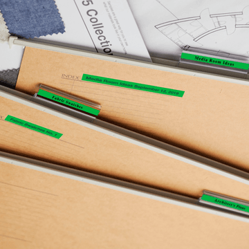 Brother M-721 9mm Black on Green Label Tape (8m) M-721