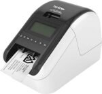 Brother QL-820NWB Professional Network Label Printer, 62mm Width, 300dpi, WiFi/Bluetooth/Ethernet QL-820NWB
