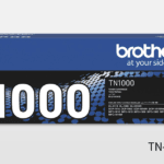 Brother TN-1000 Black Toner Cartridge 1,000 Page Yield TN-1000