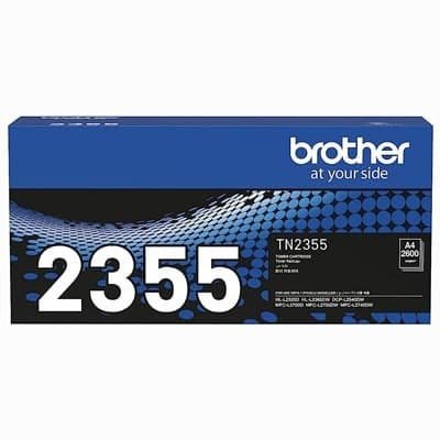 Brother TN-2355 High Yield Black Toner Cartridge 2,600 Pages Brother TN-2355 High Yield Black Toner Cartridge 2,600 Pages TN-2355