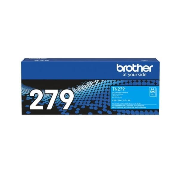 Brother TN-279C Cyan Standard Yield Toner 1200 Pages TN-279C