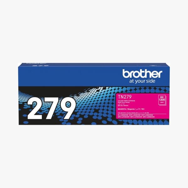 Brother TN-279M Magenta Toner 1,200 Page Yield TN-279M