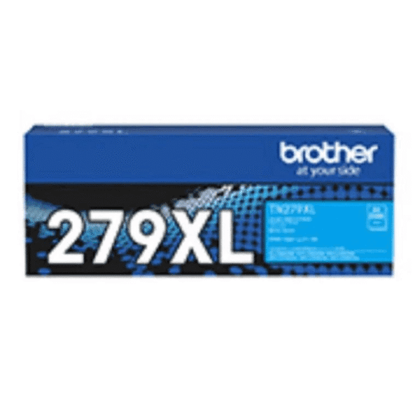 Brother TN-279XLC Cyan High Capacity Toner Cartridge, 2,300 Page Yield TN-279XLC