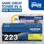 Brother TN-279XLY Yellow High Yield Toner Cartridge, 2300 Pages TN-279XLY