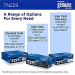 Brother TN-279Y Yellow Standard Yield Toner Cartridge 1,200 Pages TN-279Y