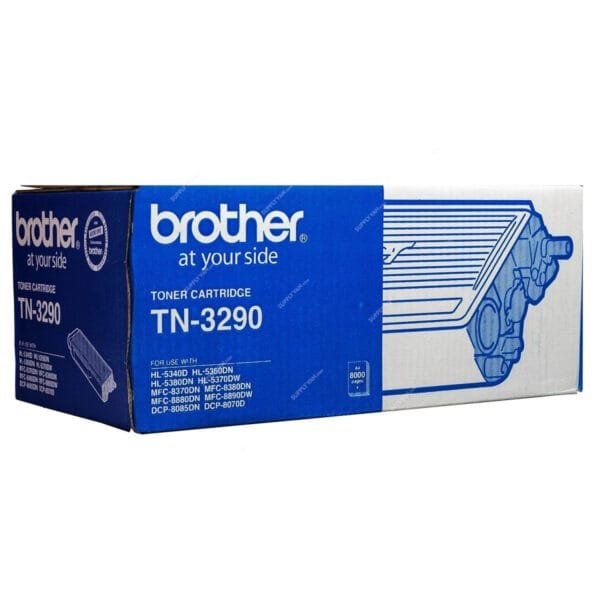 Brother TN-3290 High Yield Black Toner Cartridge, 8,000 Pages TN-3290