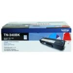 Brother TN-340BK Black Toner Cartridge 2,500 Page Yield TN-340BK
