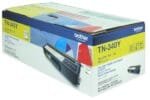 Brother TN-340Y Yellow Toner Cartridge 1,500 Page Yield TN-340Y