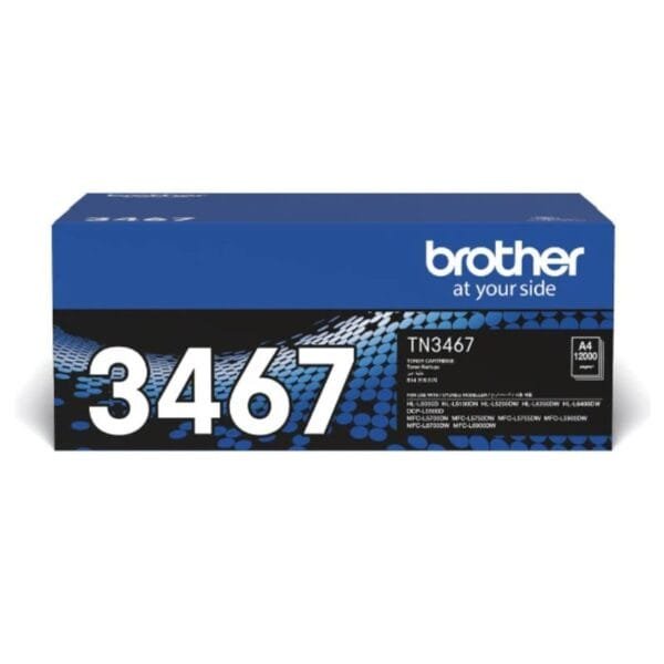 Brother TN-3467 High Yield Black Toner Cartridge (12,000 Pages) TN-3467 - 12,000 pages