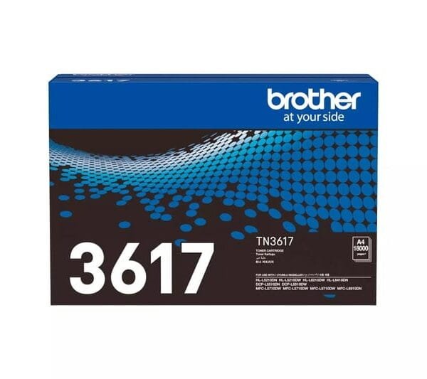 Brother TN3617 Ultra High Yield Toner Cartridge 18,000 Pages TN3617