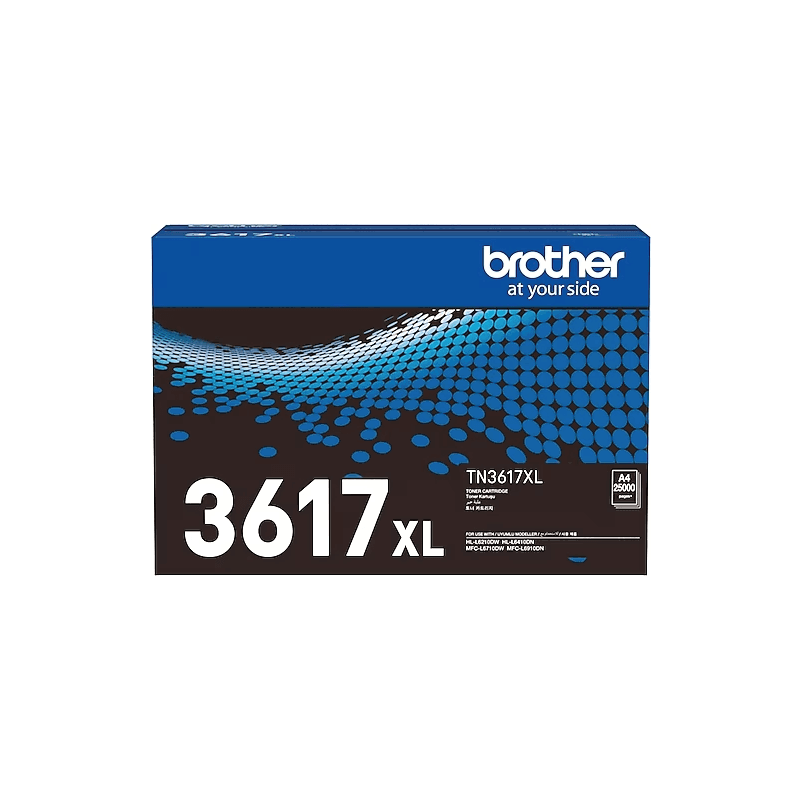 Brother TN3617XL Ultra High Yield Black Toner Cartridge, 25,000 Pages Brother TN3617XL Ultra High Yield Black Toner Cartridge, 25,000 Pages TN3617XL