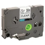 Brother TZE-131 12mm Black on Clear Laminated Tape TZE-131